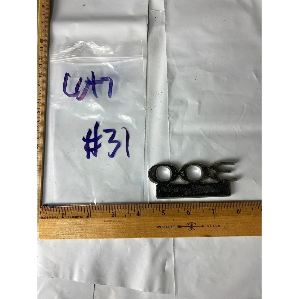 Chrysler‎ 300 Touring Rear Trunk Lid Emblem Badge Chrome OEM